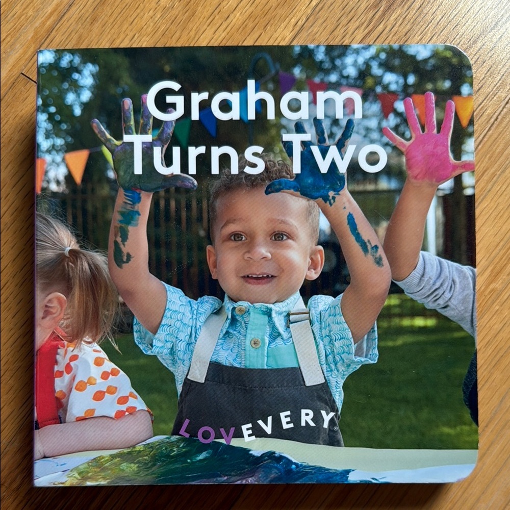 Lovevery Kids Book - Graham Turns Two Board Book